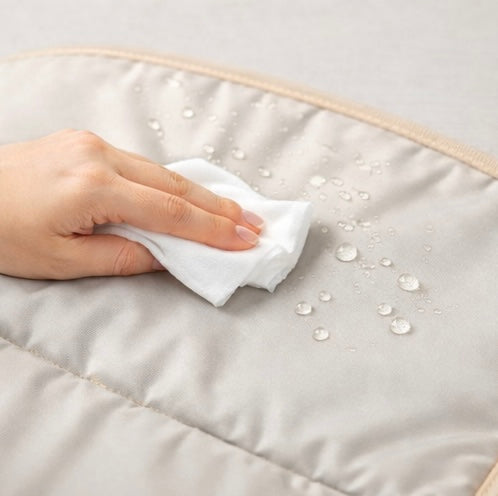 Foldable Diaper Changing Mat – Soft & Travel-Friendly (Beige)